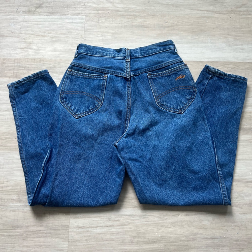 vintage Chic high rise jeans
